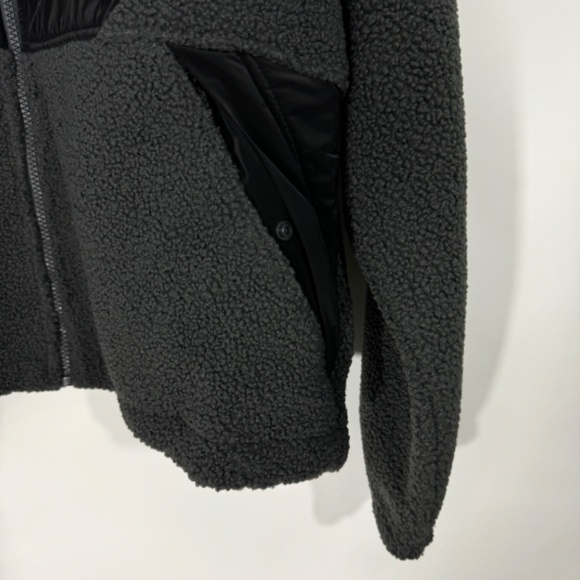 Columbia Women’s Size Large Shark Gray Uphill Edge Fleece Full Zip Jacket New - Picture 2 of 6